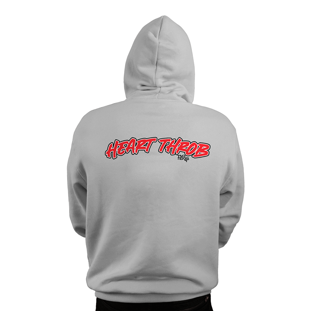 FitRep CUSTOM - HEART Throb - Men's Gym Hoodie - Love theme - Fitrep