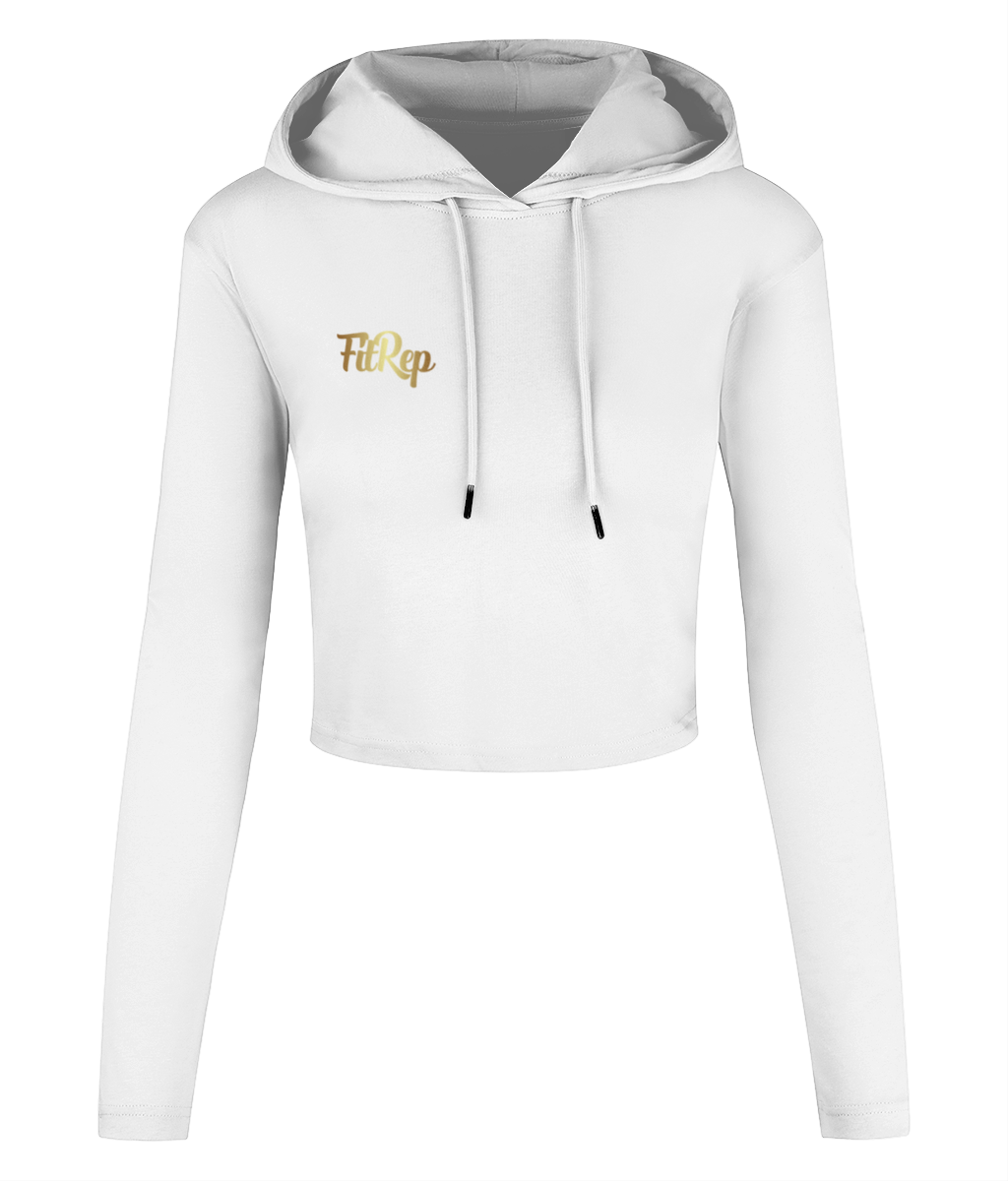 FitRep Classics - Women's Lightweight Cropped Gym Hoodie - Fitrep